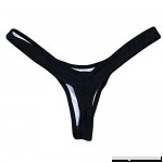 Women Thong Swimsuit Lady Brazilian Bikini Bottom Sexy Swimwear Beachwear Black B07MKXZ7R7